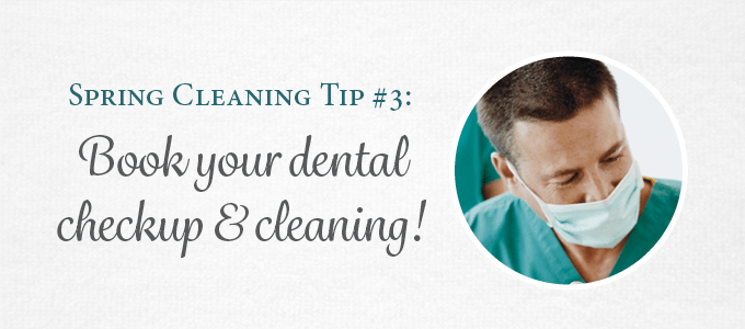 Tip 3: Make sure to book your next cleaning and check-up.