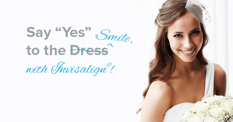 Be ready for your special day with Invisalign.