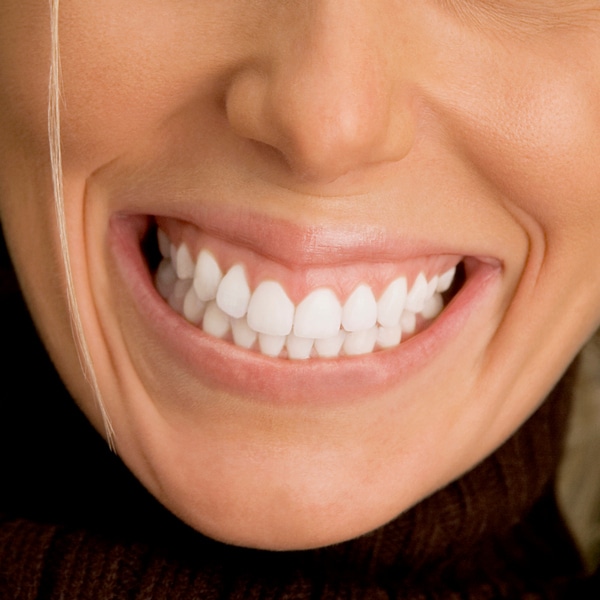 Close-up of a young woman smiling